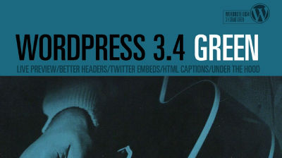 WordPress 3.4 Green 正式版发布
