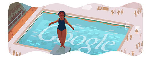 Google doodle：跳水