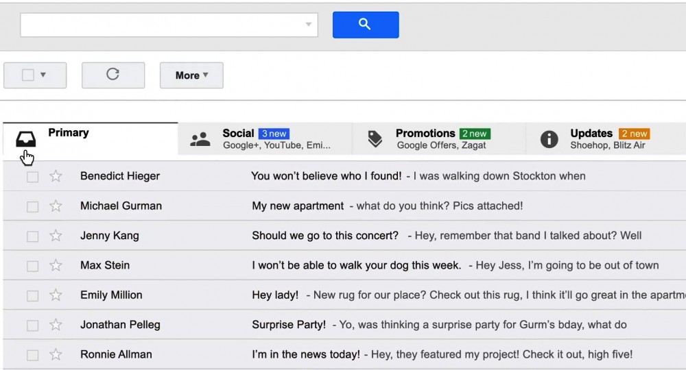 新版Gmail