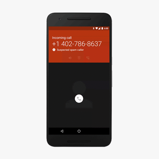 谷歌推手机防骚扰电话功能