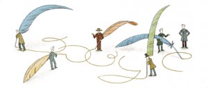 Google doodle：齐克果诞辰200周年