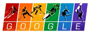 Google doodle发布2014索契冬奥会涂鸦