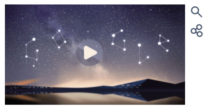 Google doodle：英仙座流星雨