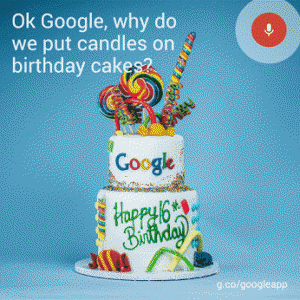 谷歌16岁生日