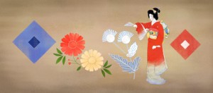 Google Doodle：上村松园诞辰140周年