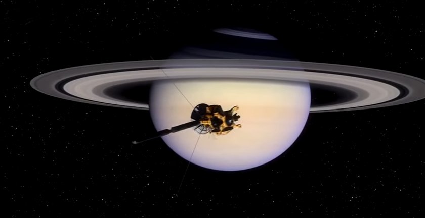 卡西尼号探测器和土星